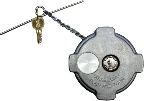 Freightliner Cascadia 1/4 Quarter Turn Aluminum Locking Diesel Fuel Gas Cap in Saudi Arabia