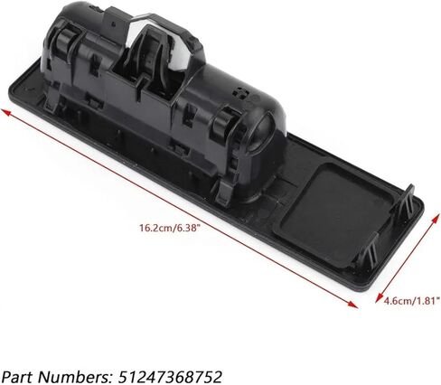 51247368752 الباب الخلفي غطاء صندوق السيارة مقبض الباب التبديل صالح لسيارات BMW X1 X3 X5 in Saudi Arabia