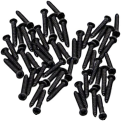 50x HO N Track Fixing Screw,HO Scale,Universal,Replacement,High Strength Hobby Train Accessory for Model Train DIY Modified, Short in Saudi Arabia