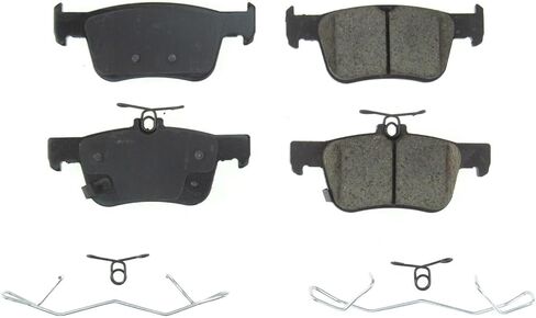Power Stop Front Brake Kit For Acura Integra 2023-25 |TLX 2021-25 |Honda Accord 2018-25 |Civic 2020-24 |Insight 2019-22 - Ceramic Brake Pads With Installation Hardware, 17-2102 in Saudi Arabia