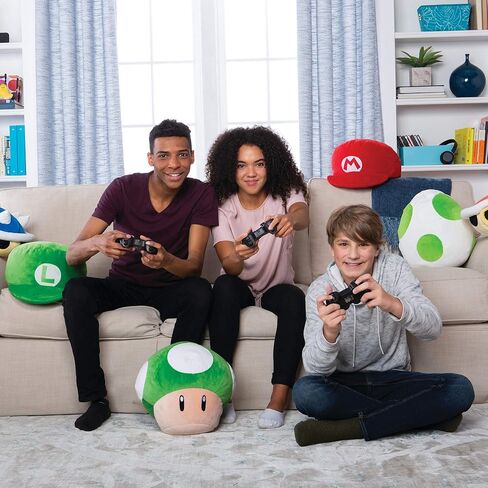 Club Mocchi- Mocchi- Nintendo Super Mario Plush - Yoshi Egg Plushie - Collectible Squishy Plushies - 15 Inch in Kuwait