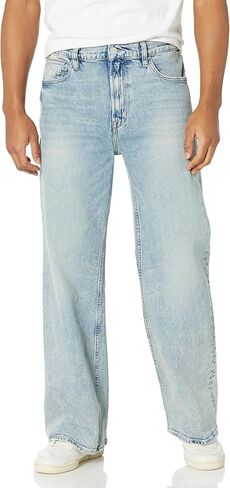HUDSON Men's Luca Loose Fit Wide Leg Denim Pant in Saudi Arabia