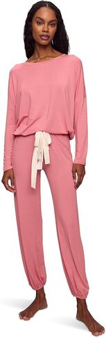Eberjey Women's Gisele Slouchy Pajama Set Haute Red XL in Kuwait