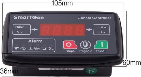 MGC100 Genset Controller Auto Start Small Power Protection Module LED Display Controller Board Gasoline Generator Part in Saudi Arabia