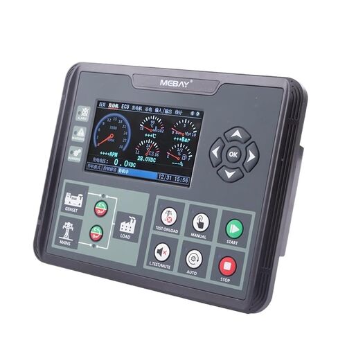 DC70D DC72D AMF وحدة التحكم في مولد الديزل بدء التشغيل التلقائي مراقبة معلمات المولد لوحة عرض LCD DC70DR MKII(DC70D) in Saudi Arabia