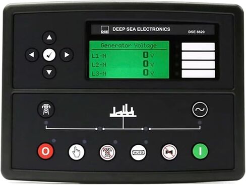 DSE8610 DSE8620 MKII وحدة التحكم في مولد الديزل لبدء التشغيل التلقائي لمجموعة المولدات المتوازية لوحة التحكم متعددة الوظائف (نسخة 8610) in Saudi Arabia
