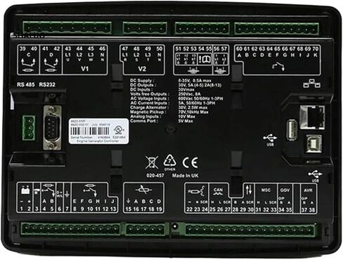 DSE8610 DSE8620 MKII وحدة التحكم في مولد الديزل لبدء التشغيل التلقائي لمجموعة المولدات المتوازية لوحة التحكم متعددة الوظائف (نسخة 8610) in Saudi Arabia