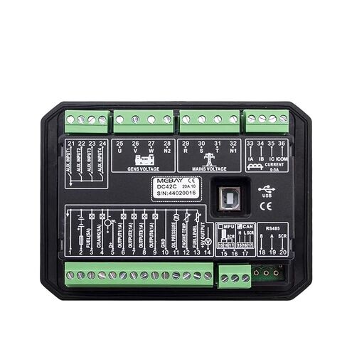 DC40C DC40CR DC42C AMF Diesel Genset Engine Controller Module Parameter Monitor Control Panel USB CAN Communication Port(DC42C) in Saudi Arabia