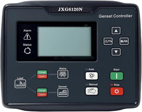HGM6120N AMF Generator Auto Start Stop Controller LCD Control Module Panel Circuit Board Diesel Genset Parts in Saudi Arabia