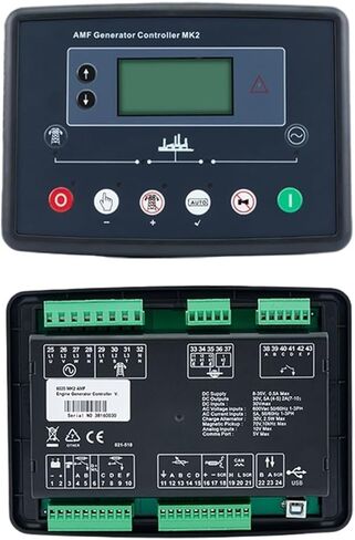 DSE6020 MKII Generat Controller Panel AMF Automatic Start Mains Failure Control Module Genset Parts 6020 MK2 in Saudi Arabia