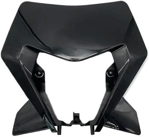 Motorcycle Headlight Housing Cover Compatible with EXC EXCF XCW XCFW 150-500 Dirt Bike Models Headlamp Shroud Replacement Part(Black) in Saudi Arabia