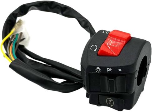 Motorcycle Headlight Housing Cover Compatible with EXC EXCF XCW XCFW 150-500 Dirt Bike Models Headlamp Shroud Replacement Part(Black) in Saudi Arabia