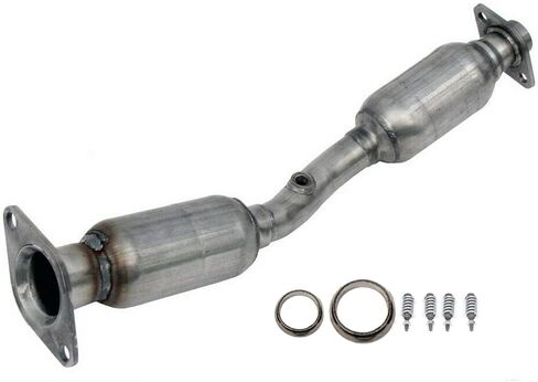 AutoShack Front Catalytic Converter Exhaust Pipe Direct Fit Replacement for 2007 2008 2009 2010 2011 2012 Nissan Sentra 2.0L FWD (EPA Compliant) EMCC63771 in Saudi Arabia