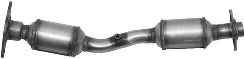 AutoShack Front Catalytic Converter Exhaust Pipe Direct Fit Replacement for 2007 2008 2009 2010 2011 2012 Nissan Sentra 2.0L FWD (EPA Compliant) EMCC63771 in Saudi Arabia