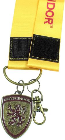 Harry Potter Lanyard with Embossed Metal House Pendant - Extra Wide 1.75" Width Perfect for Pins in Saudi Arabia