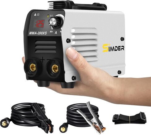 SSIMDER Stick Welder with Pulse ARC 140A ARC/PULSE Stick/LIFT TIG 3 in 1 Welding Machine 110V/220V Pulse Frequency Adjustable Hot Start ARC Force VRD MMA Portable Welder Machine with LCD IGBT Inverter in Kuwait