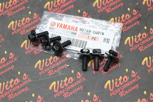 6 x CLUTCH SPRING BOLT SCREW + WASHER fits Yamaha Banshee OEM genuine Factory in Saudi Arabia