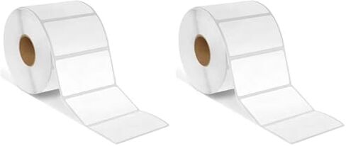 Direct Thermal 2.25 x 1.25 Barcode Labels - Roll of 1,000 Thermal Labels (Commercial Grade) 57.15mm x 31.75mm Amazon FBA Labels in Saudi Arabia