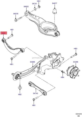 Adjustable Rear Upper Camber Control Arm Suspension Bv615500apb Av615500ac 1683463 1686184 Fit For Auto Parts Accessories in Saudi Arabia
