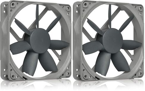 مروحة تبريد عالية الأداء من نوكتوا NF-S12B redux-1200 PWM، 4 دبابيس، 1200 دورة في الدقيقة (120 مم، رمادي) in Kuwait