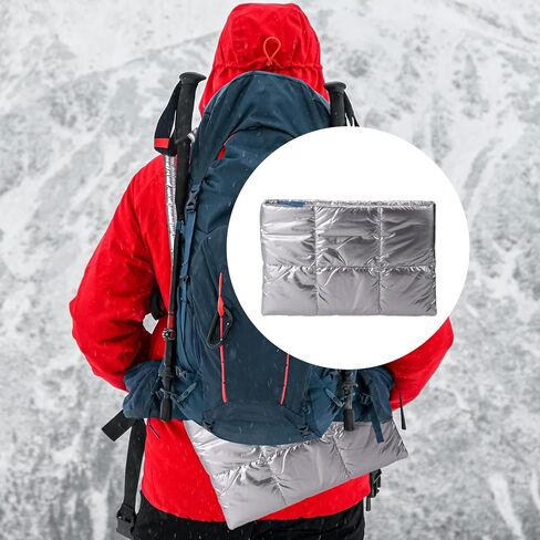 حقيبة كمبيوتر محمول مع حزام كتف، حافظة كمبيوتر محمول عازلة للحرارة مقاس 16×11 بوصة، غطاء حراري واقٍ مقاوم للصدمات لجهاز كمبيوتر مقاس 15-16 بوصة لمنع ارتفاع درجة الحرارة وملحقات التبريد الزائد (فضي) in Kuwait