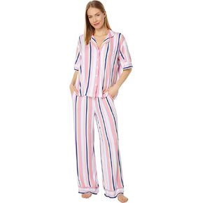 Tommy Bahama 3/4 Sleeve Long Pants PJ Set