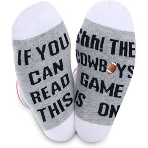 TSOTMO 2 Pairs Rugby Team Quotes Socks Football Rugby Team Gift Rugby Sports Socks For Rugby Lovers