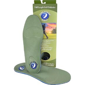 Pure Stride Golf Orthotics - Full Length Shoe Insert for Golfers with Arch Heel and Metatarsals Support - Pain Relief for Plantar Fasciitis Heel Spurs and Metatarsalgia (Golf, M10-10.5/W12-12.5)