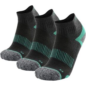 جوارب للمشي لمسافات طويلة للرجال والنساء، جوارب رياضية بطول الكاحل 3 أزواج in Kuwait