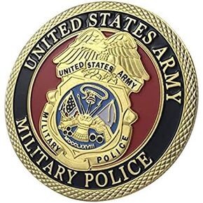 بيرشريفر عملة الشرطة العسكرية لجيش الولايات المتحدة، عضو البرلمان الامريكي، جامع تذكاري in Kuwait