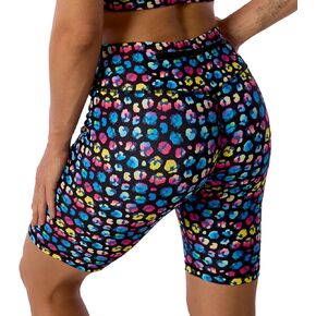 Printed Leggings with Pockets for Women Spandex Shorts Workout Leggings for Women Tummy Control Gym Yoga Capris