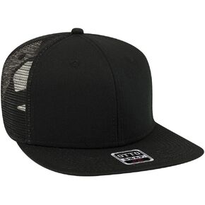 OTTO SNAP Hawaiian Pattern Square Flat Visor 6 Panel Pro Style Snapback Hat