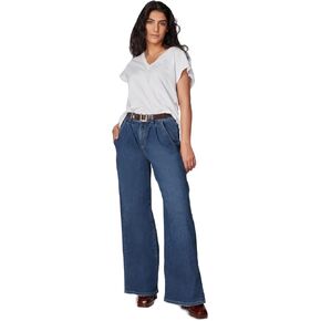 Lola Jeans Women's Lola Ultra-high Rise Wide Leg in Kuwait