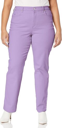 Gloria Vanderbilt Women's Amanda Classic High Rise Tapered Jean, Sweet Violet in Saudi Arabia