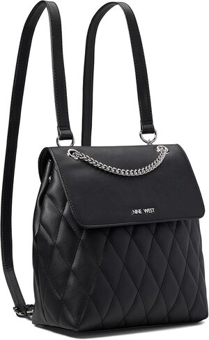 Nine West Peetra Medium Backpack Black One Size in Kuwait