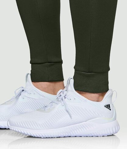 ATHLIO Men's Winter Fleece Sweatpants, Athletic Sports Jogger Pants with Pockets, Active Running Training Tapered Pants in Kuwait