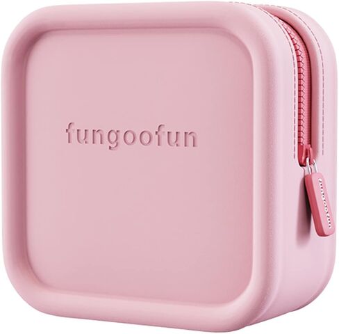 Pink Makeup Bag - Eva Waterproof Cosmetic Bag for Women, Square Toiletry Bag Travel Organizer for Girls, Mini Small Make Up Bag Cosmetic Zipper Pouch, Lipstick Makeup Case Organizer in Saudi Arabia