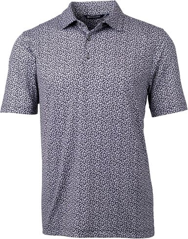 Cutter & Buck Pike Magnolia Print Stretch Men's Polo in Saudi Arabia