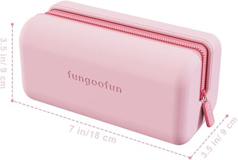 Pink Makeup Bag - Eva Waterproof Cosmetic Bag for Women, Square Toiletry Bag Travel Organizer for Girls, Mini Small Make Up Bag Cosmetic Zipper Pouch, Lipstick Makeup Case Organizer in Saudi Arabia