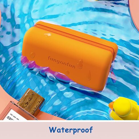 Pink Makeup Bag - Eva Waterproof Cosmetic Bag for Women, Square Toiletry Bag Travel Organizer for Girls, Mini Small Make Up Bag Cosmetic Zipper Pouch, Lipstick Makeup Case Organizer in Saudi Arabia