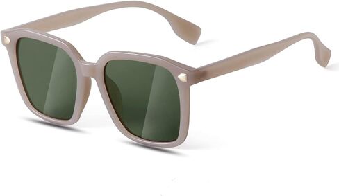 نظارات شمسية نسائية كلاسيكية من SDINM، نظارات شمسية مربعة كبيرة الحجم، نظارات شمسية نسائية كبيرة الحجم in Kuwait