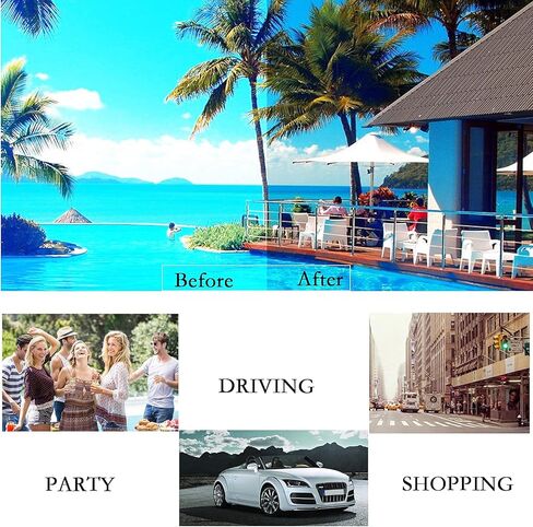 نظارات شمسية نسائية كلاسيكية من SDINM، نظارات شمسية مربعة كبيرة الحجم، نظارات شمسية نسائية كبيرة الحجم in Kuwait