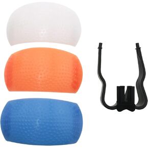 CZQC Diffuser Cover 1Set 3 Color 3 in 1 Pop-Up Flash Diffuser Cover with Bracket for DSLR Cameras Flash Bounce Diffuser Cover