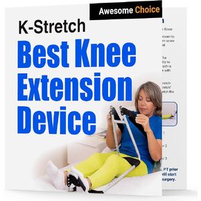 K-Stretch - جهاز تمديد الركبة وتخفيف الألم - مصمم بواسطة معالج طبيعي - مثالي لعلاج وإعادة تأهيل الرياضيين من ACL وMCL in Kuwait