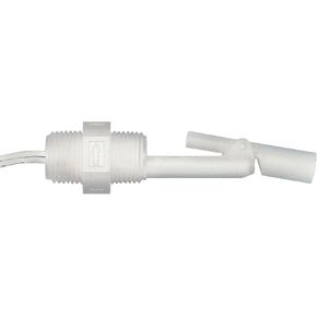 Madison M8700 Plastic Side-Mounted Liquid Level Float Switch with Polypropylene Stem, 30 VA SPST, 1/2" x 1/2" NPT Male, 100 psig Pressure in Kuwait