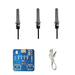 Optical Infrared Four Point Water Liquid Oil Fuel Fluid Level Sensor Controller High Sensibility-Use to Detect Liquid Level(Pack of 3)