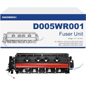 D005WR001 Fuser Unit Replacement for Brother HL-L5000 HL-L5100 HL-L5200 DCP-L5500 DCP-L5600 DCP-L5650 MFC-L5700 MFC-L5800 MFC-L5850 MFC-L5900 Printer, (110-125 V)