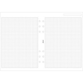Filofax A5 Quadrille 1/5 Squares (B342905)