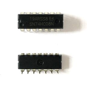 Todiys New 30Pcs for 74HC08 74HC08N SN74HC08N HD74HC08P DM74HC08N MC74HC08AN DIP-14 Ouad 2-Input Positive-and Gates IC SN74HC08