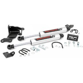 مثبت التوجيه المزدوج Rough Country V2 لـ 2018-2024 Jeep JL/JT - 8730470